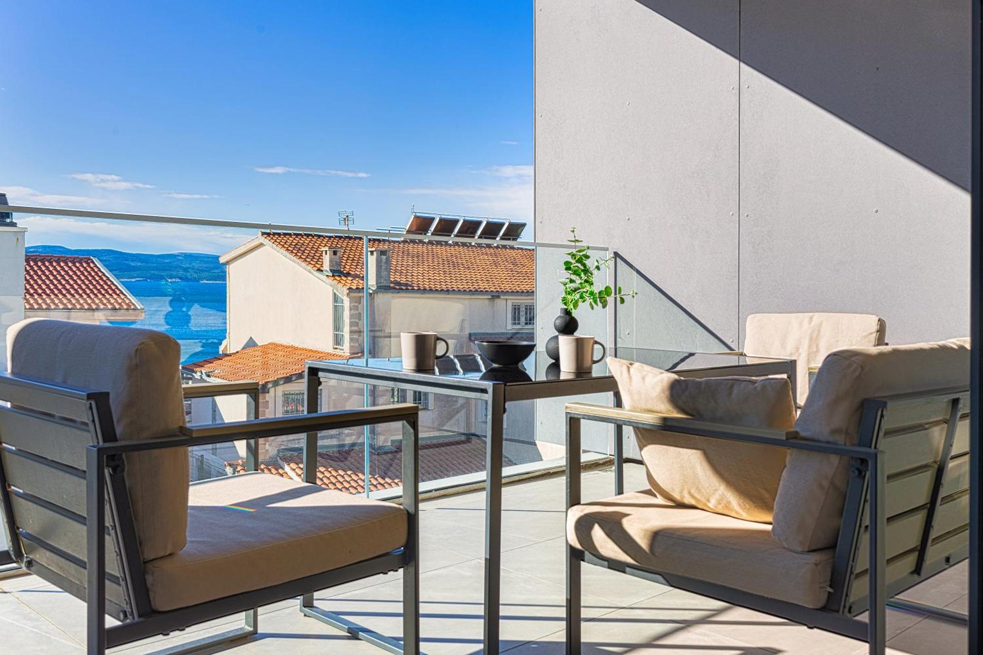 Apartment Tina Baška Voda Eksteriør billede
